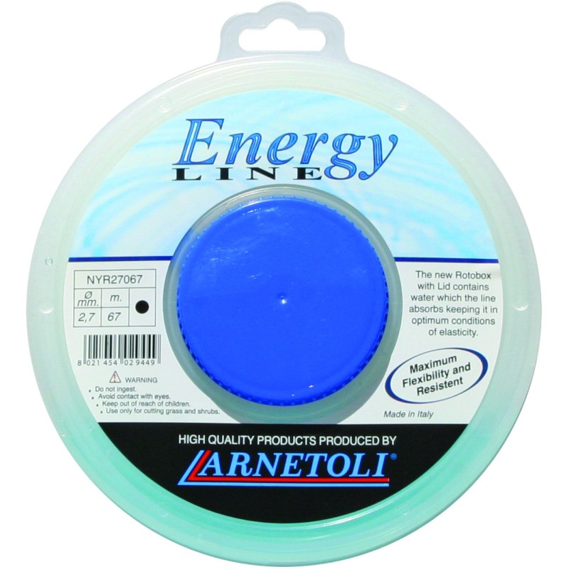 ARNETOLI Rotobox ENERGY-LINE - profilo tondo - 2,4 mm. - 81 mt.